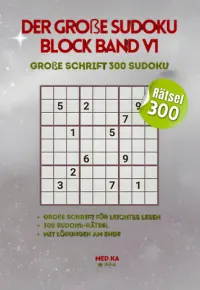 Der große Sudoku Block Band V1